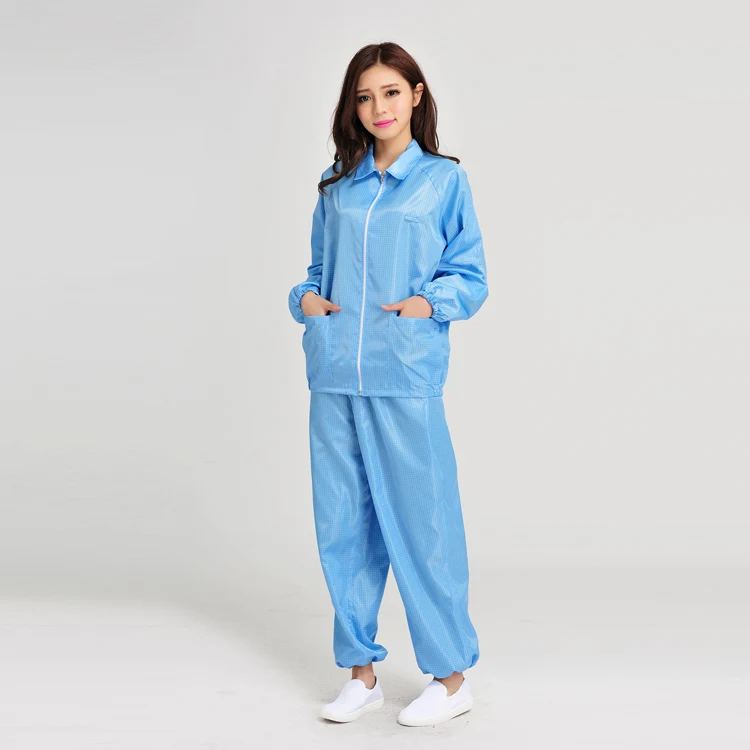 Apa Ana Kemajuan ing Coveralls Kamar Bersih Antistatik kanggo Keamanan lan Efisiensi Papan Kerja sing Ditingkatake?