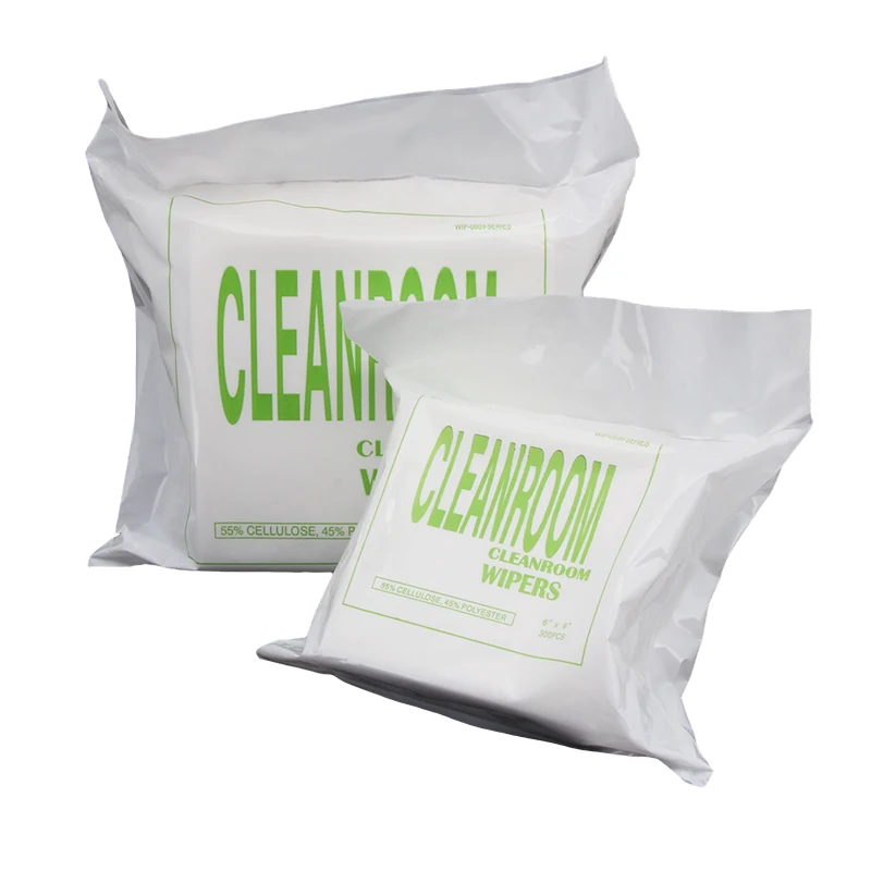 Apa Cellulose Polyester White Cleanroom Paper Wiper pilihan populer kanggo tugas reresik kritis ing macem-macem industri?